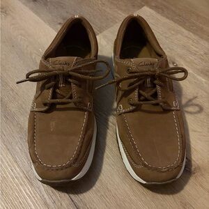 Clarks Men's Tan Boat Shoes
